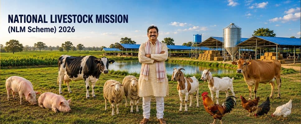 National Livestock Mission (NLM) 2026: Subsidy & How to Apply