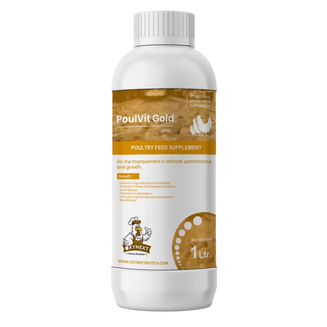 OXYNEXT Poulvit Gold Poultry Feed Supplement For Improve Hatchability And Reduce Stress - Image 1