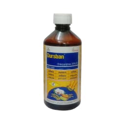 Crystal Dursban Chlorpyriphos 20%EC Insecticide, Broad-Spectrum Insecticide 1