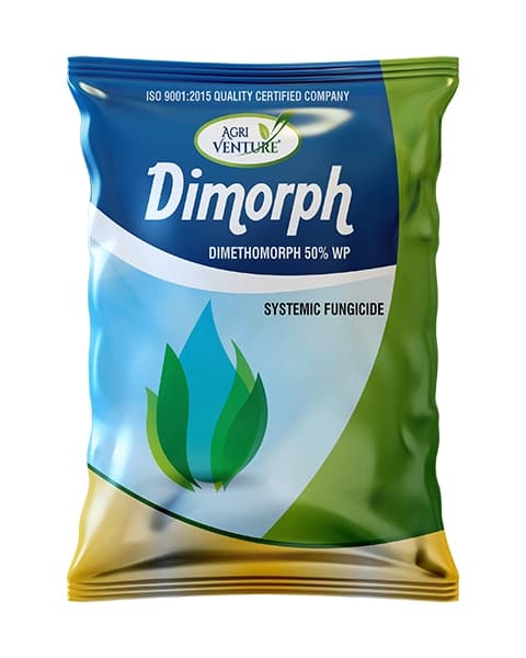 Agriventure Dimorph Dimethomorph 50% WP Systemic Fungicide For Downy Mildew Control - Image 1