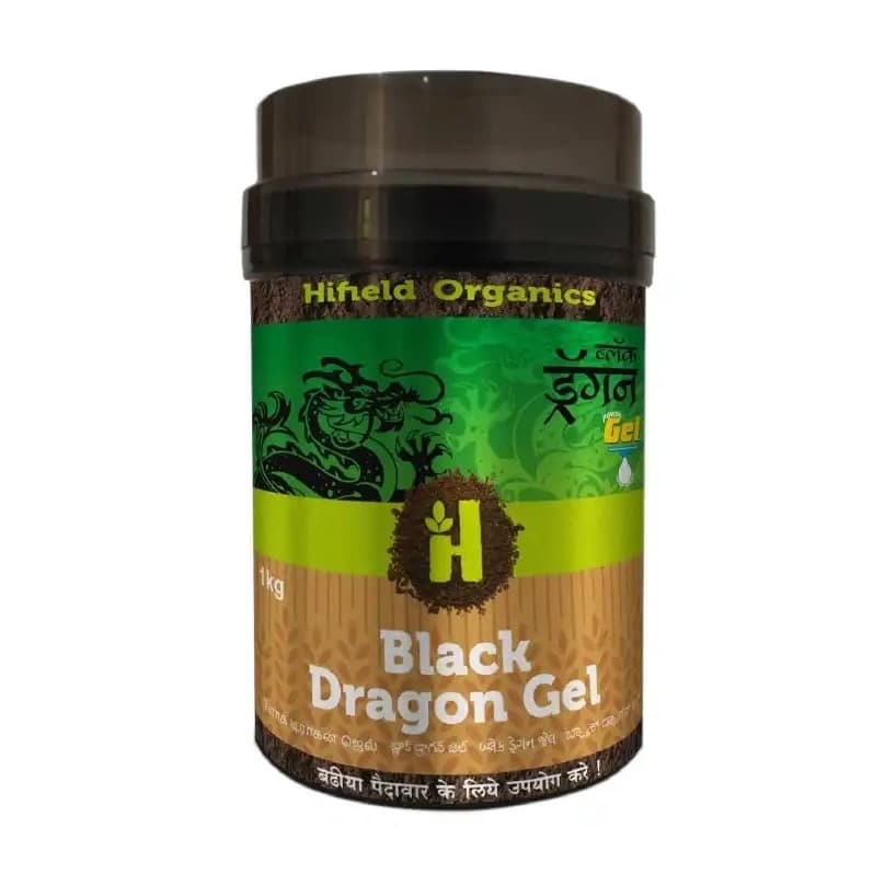 Black Dragon Gel (Humic Acid + Seaweed + Fulvic Acid) Natural Organic Fertilizer Containing Micro and Macro Nutrients, Suitable for all Crops - Image 2