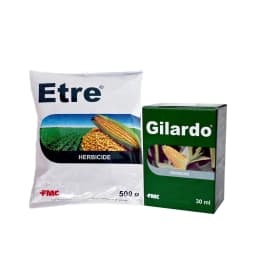 FMC Gilardo (30ml) + Etre (500gm) Topramezone 336 gl Herbicide, Effectively Control Broad Leaf Narrow Leaf Weeds In Maize Crop 1