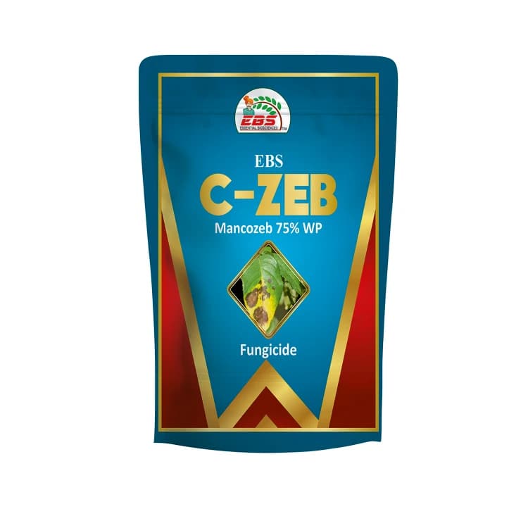 EBS C-ZEB Mancozeb 75% WP Fungicide, Control all Fungal Infections on Leaves Blast of Paddy, Use For Agricultural Plants and Home Garden