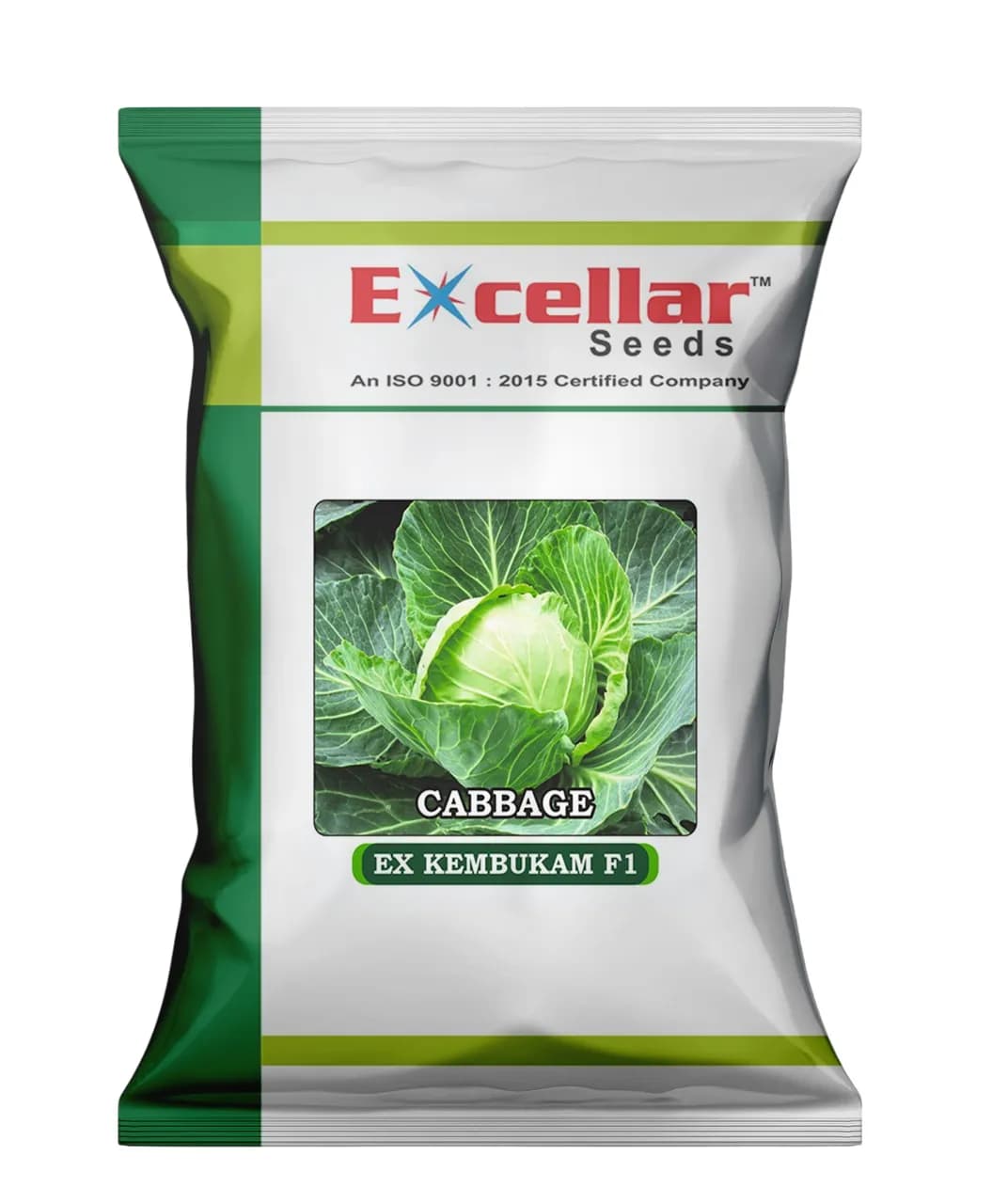 Excellar KEMBUKAM F1 Cabbage Hybrid Seeds, High Yielding, Disease Resistant, And Fast Growing Cabbage Seed - Image 1