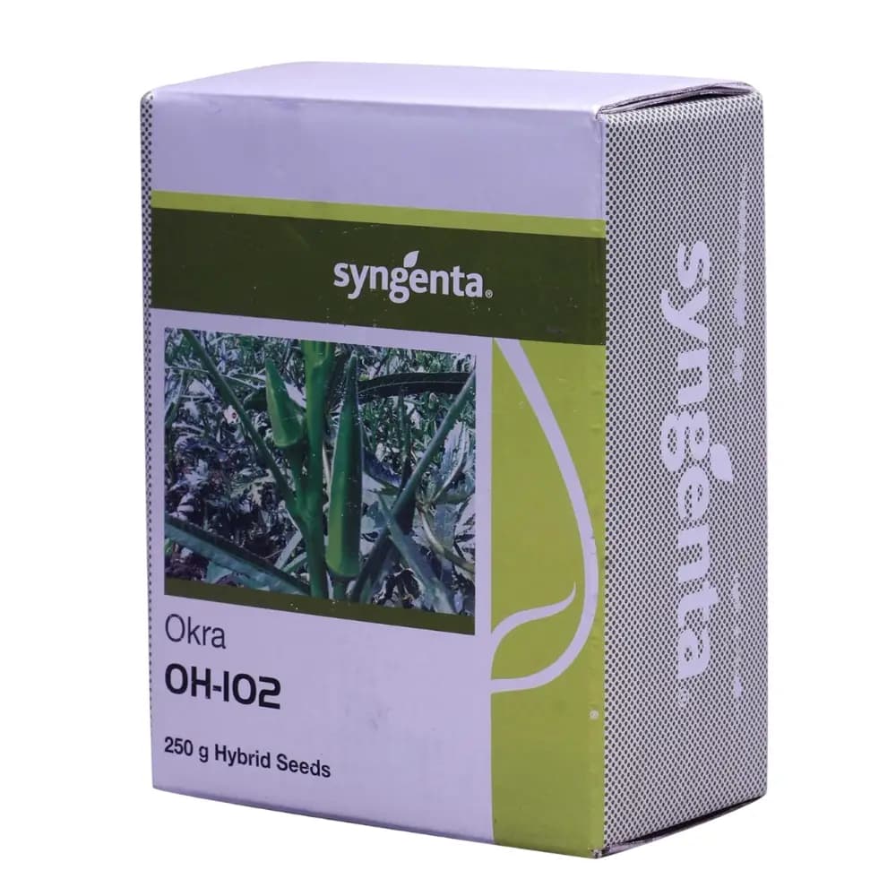 Syngenta OH-102 Hybrid Okra Seeds - Image 1