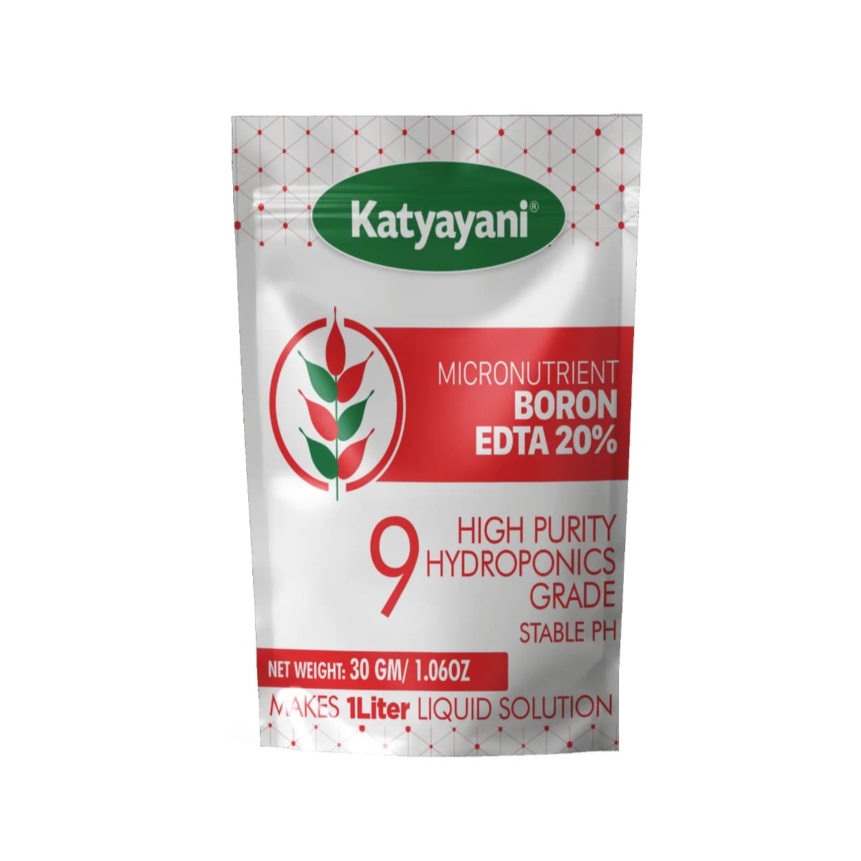 Katyayani Boron 20% EDTA Micronutrient Fertilizer, Hydroponics Grade, Water-Soluble and Enhanced Nutrient Uptake - Image 1
