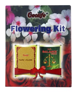 Geolife Flowering Kit 51 GM (Nano Vigore 1 Grm + Balance Nano 50 Grm), Unique Combination of Nutrients And Enzymes 1