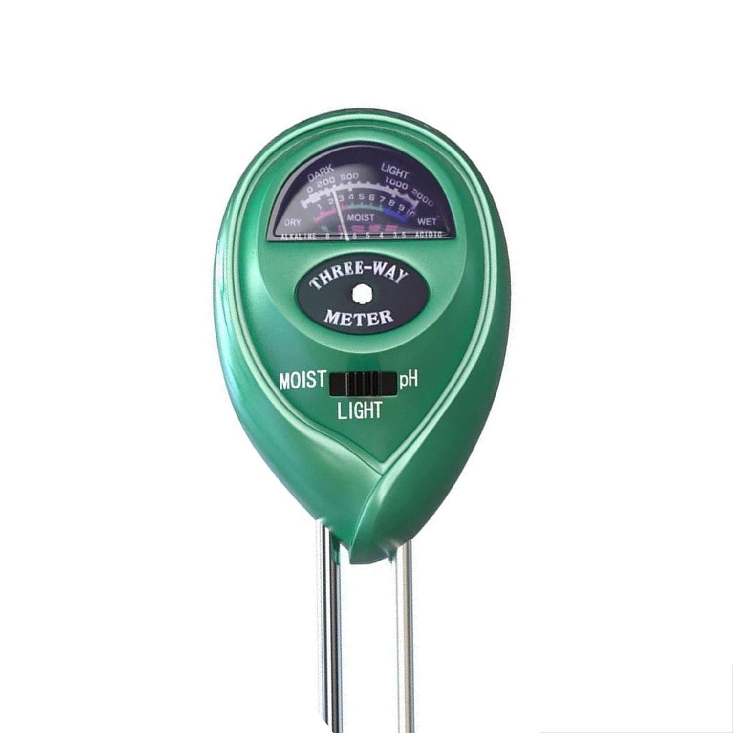 Soil Tester 3 In 1 Plant Moisture Sensor, Sunlight And pH Meter For Garden Lawn Indoor Outdoor Use - Image 1