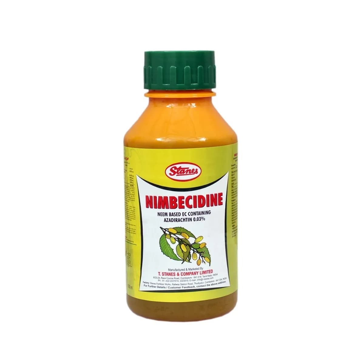 T.Stanes Nimbecidine 300 PPM Neem Oil Insecticide, Neem Based Botanical For Pest Control - Image 1