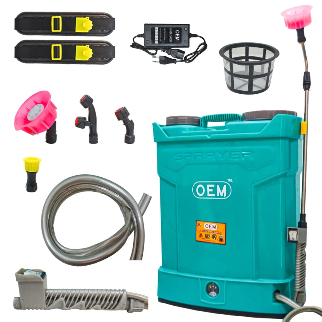 OEM Special Clutch Battery Operated Knapsack Sprayer 12V x 14A (18 L Capacity), Durable Copper Motor, Latest Technology Agriculture Sprayer