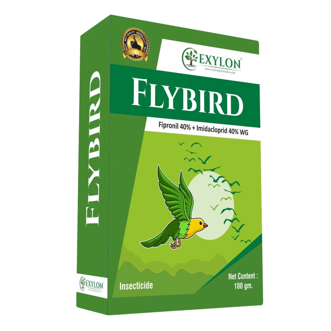 Exylon Flybird Fipronil 40% + Imidacloprid 40% WG Insecticide, Dual-Action, Effective Pest Control