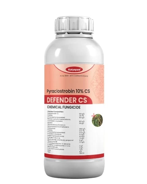 Katyayani Defender CS Pyraclostrobin 10% CS Fungicide, Effective Crop Disease Management Solution - Image 1