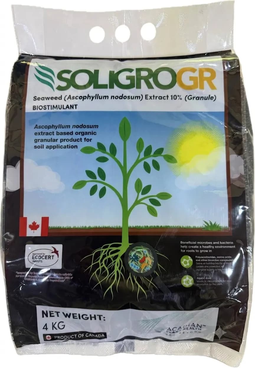 Acadian SoliGro GR Bio Fertilizer, Ascopyllum Nodosum Seaweed Extract, Granular Product For Soil Application - Image 1
