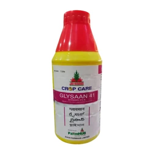 Zuari GLYSAAN 41 Glyphosate 41% Herbicide, Effectively Controls A Wide Range Of Stubborn Weeds In Non Crop Areas
