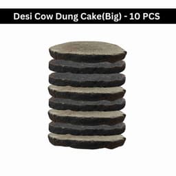 Pasuthai Desi Cow Dung Cake, Use For Agnihotra, Havan, Yagya Puja, Navratri Agyari, Cultural, Spiritual Events 8