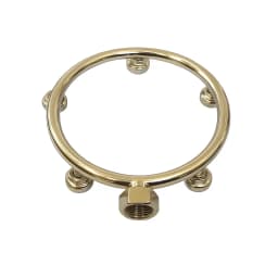 Radhe Agri 5 Face Round Stainless Steel Nozzle, Suitable For Battery And Power Sprayer 1