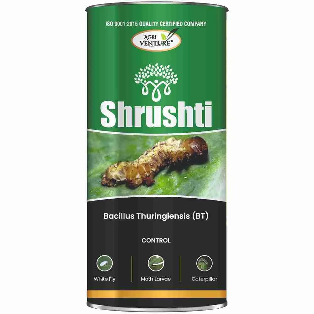 AGRIVENTURE Shrushti BT Bio Insecticide For Caterpillar and Larval Control - Image 1