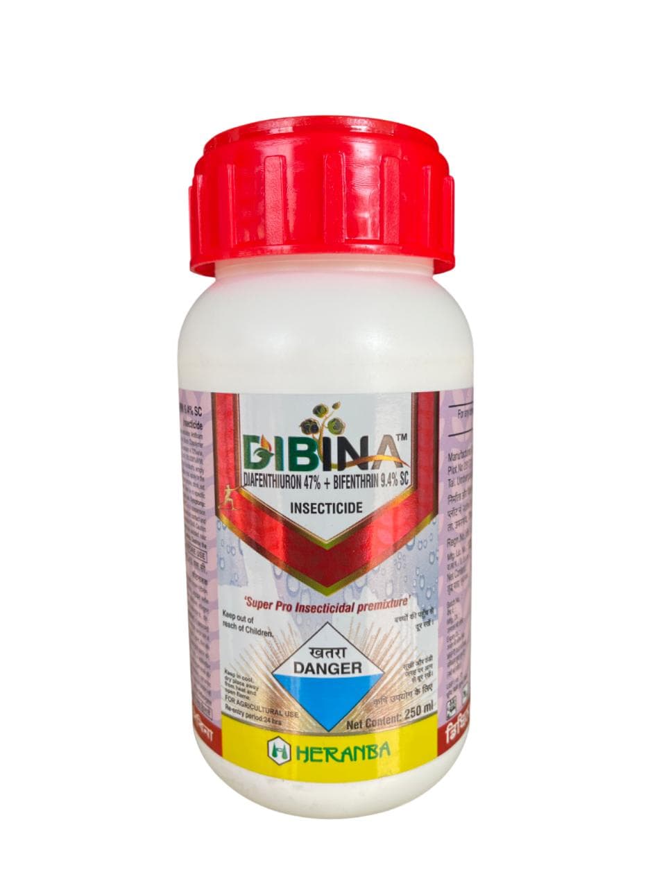 Heranba DIBINA Diafenthiuron 47% + Bifenthrin 9.4% SC Insecticide - Image 1