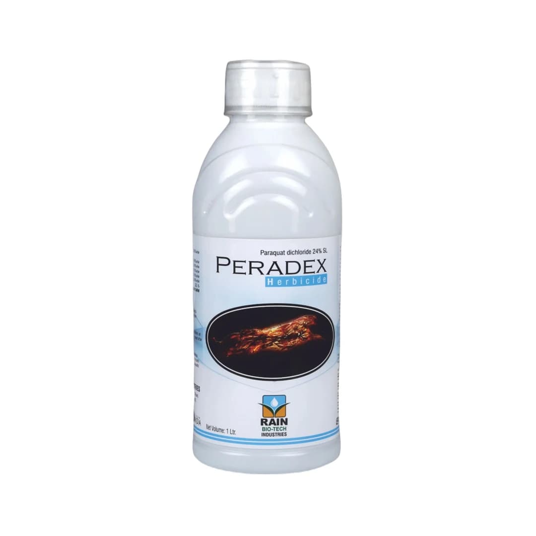 PERADEX - Paraquat Dichloride 24% SL Non Selective Herbicide, Useful Against Weeds Like Imperata cylendrica, Setaria sp., Commelina benghalensis