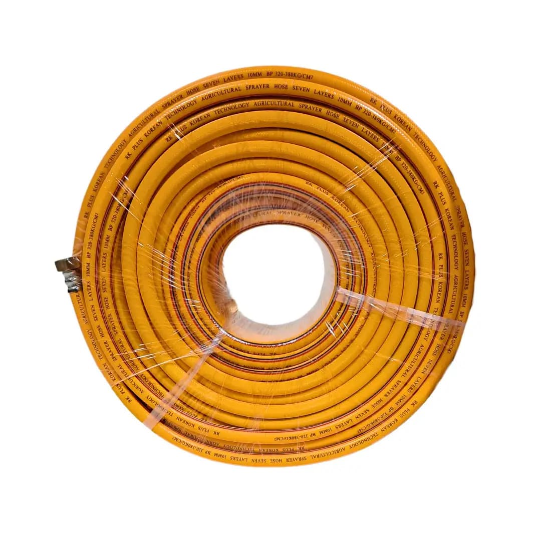 Farmq HTP Hose Pipe 8.5mm Heavy-Duty PVC, High-Pressure Flexible Pipe For Agriculture And Multi-Purpose Use - Image 1