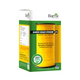 Barrix Magic Chromatic Trap Sticker Roll, Non-Drying, Non-Fading, Non-Dripping. Uses for Organic farms, Open field, Gardens, Nurseries, Orchards. 1