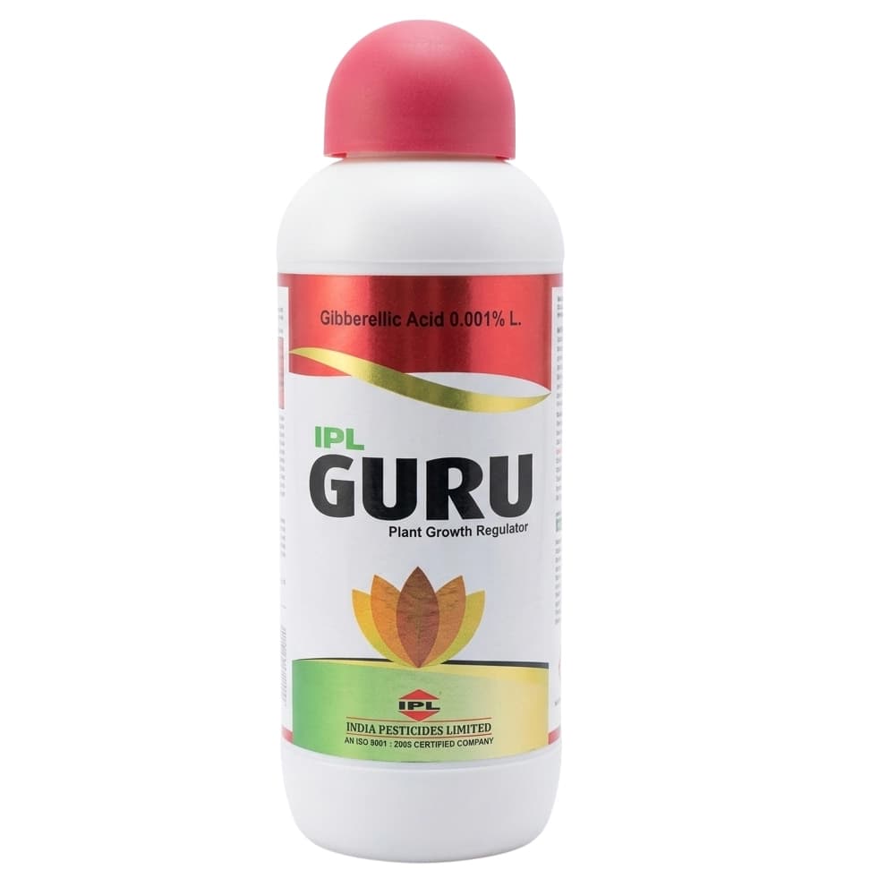 IPL Guru Gibberellic Acid 0.001% L Plant Growth Regulator For Crop Growth And Yield Booster - Image 1