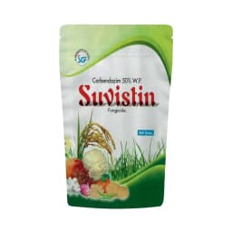 EBS Suvistin Carbendazim 50% WP Fungicide, Broad Spectrum Systemic Fungicide with Protective and Curative Action. 1