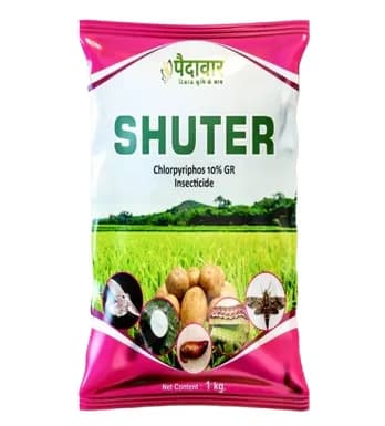 Paidavaar Shuter Chlorpyriphos 10% GR Granular Insecticide For Soil Pest - Image 1