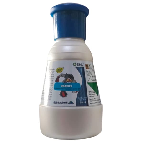 SML Vamos Chlorantraniliprole 18.5% SC Insecticide, Effective For Lepidopteran Pest Control