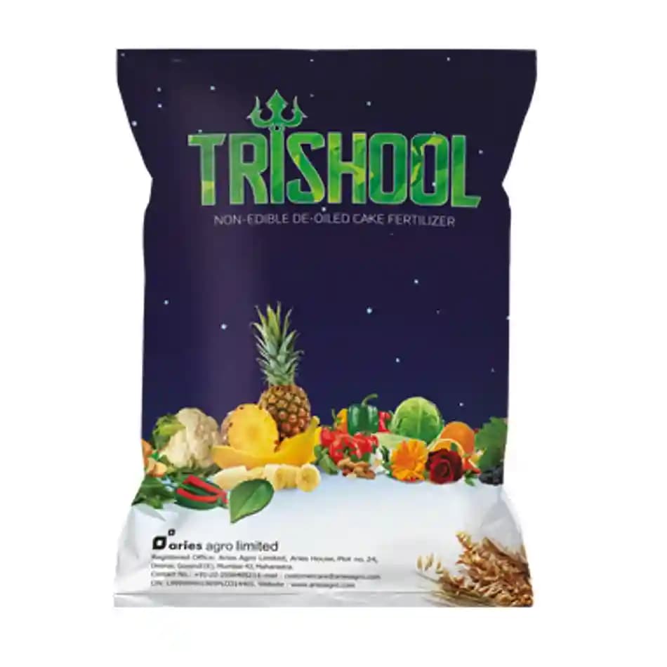 Aries Trishool Neem Cake, It Is Totally Organic, Free From Chemicals And Animal Residues, Can be Used In Nurseries, Tower Beds, Kitchen Gardens