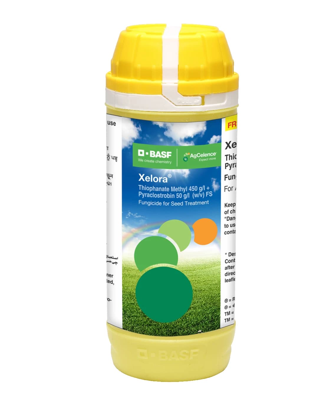 BASF Xelora Thiophanate Methyl 45% + Pyraclostrobin 5% FS Fungicide, Controls Seed & Soil Borne Fungal Diseases - Image 1