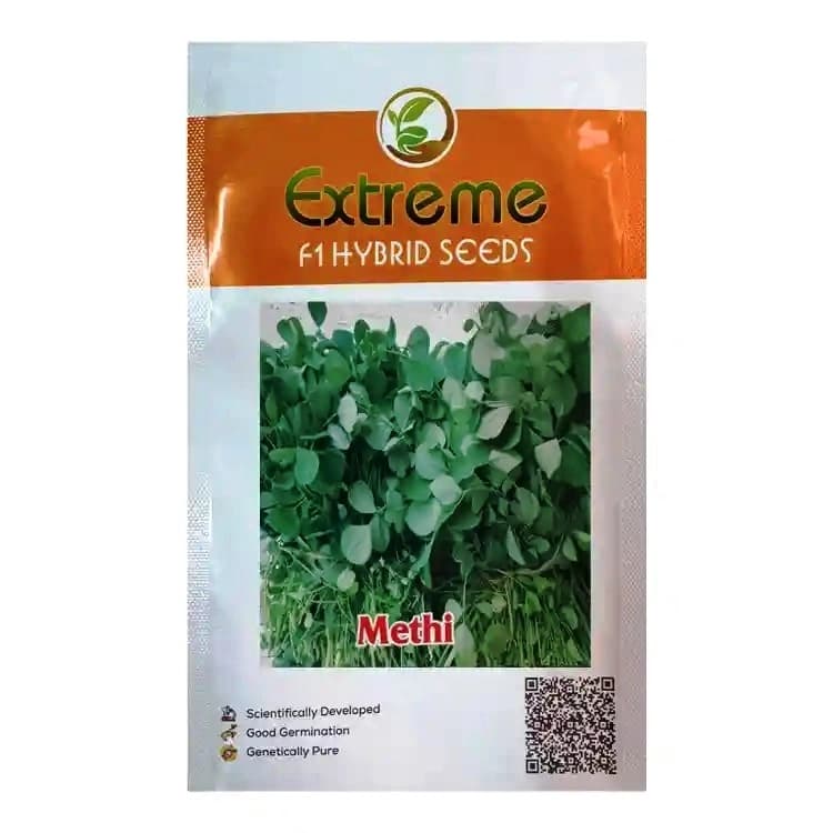 Extreme Seeds F1 Hybrid Vijeta Methi Seeds, Fenugreek Seeds, High Yield Variety
