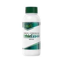 Agriventure  Ethiccyper (Ethion 40% + Cypermethrin 5% Ec) Insecticide, Highly Effective Against Bollworms 1