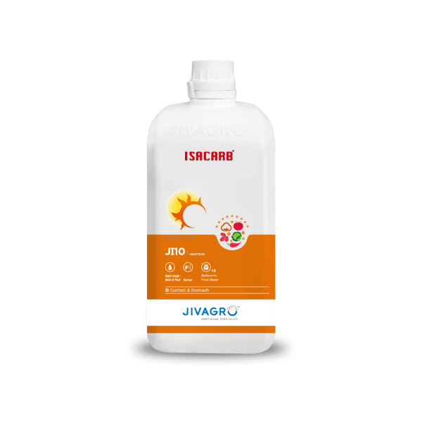 Jivagro ISACARB Indoxacarb 14.5% SC Insecticide, Effective For Cotton And Vegetable Crops - Image 1