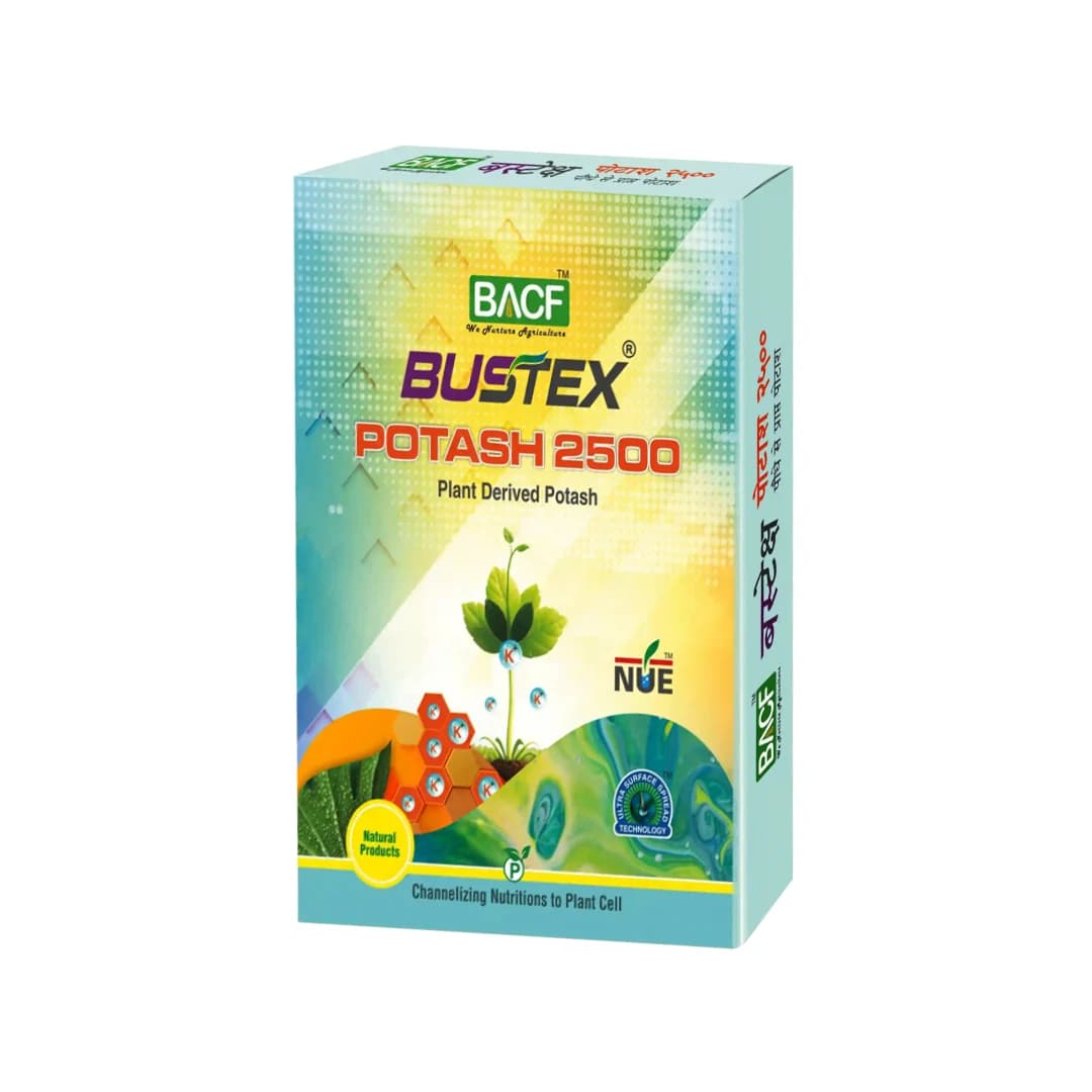 BACF Bustex Potash 2500 Plant Derived Potash (K20 25%), Increases Branching, Flowering and Fruits - Image 1