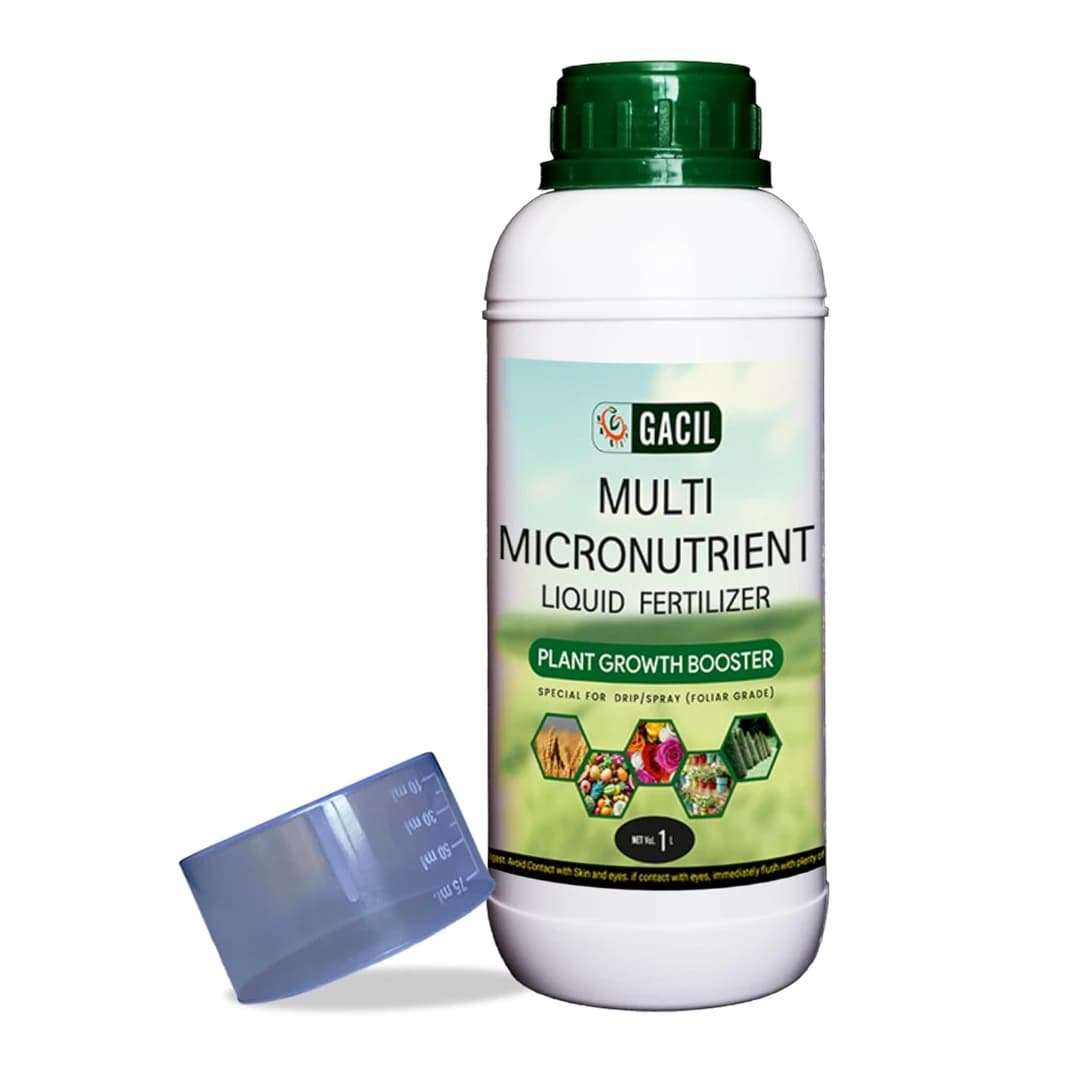 GACIL Multi-Micronutrient Liquid Fertilizer, Plant Growth, Essential Trace Elements For Gardens, Lawns And Greenhouses