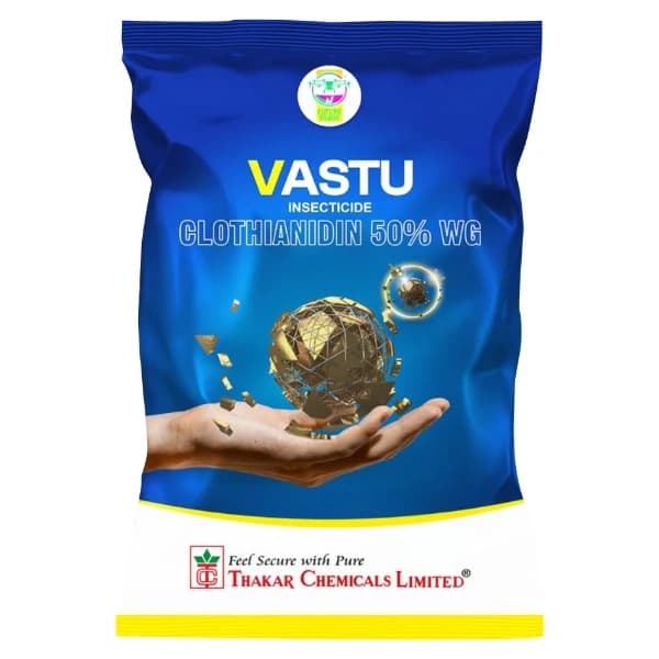 Thakar VASTU Clothianidin 50% WG Insecticide, Effective Crop Protection - Image 1