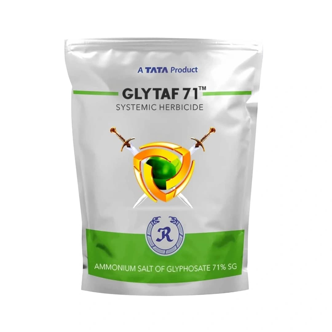 Tata Rallis Glytaf 71 Ammonium Salt Of Glyphosate 71% SG Herbicide, Effective Weed Control In Tea And Non-Crop Area