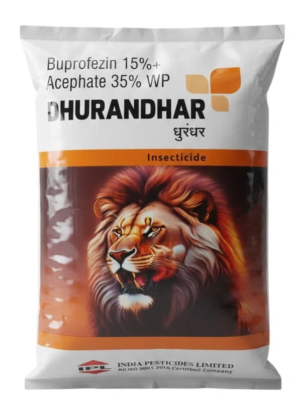 IPL Dhurandhar Buprofezin 15% + Acephate 35% WP Insecticide, Use For Brown Plant Hopper In Rice - Image 1
