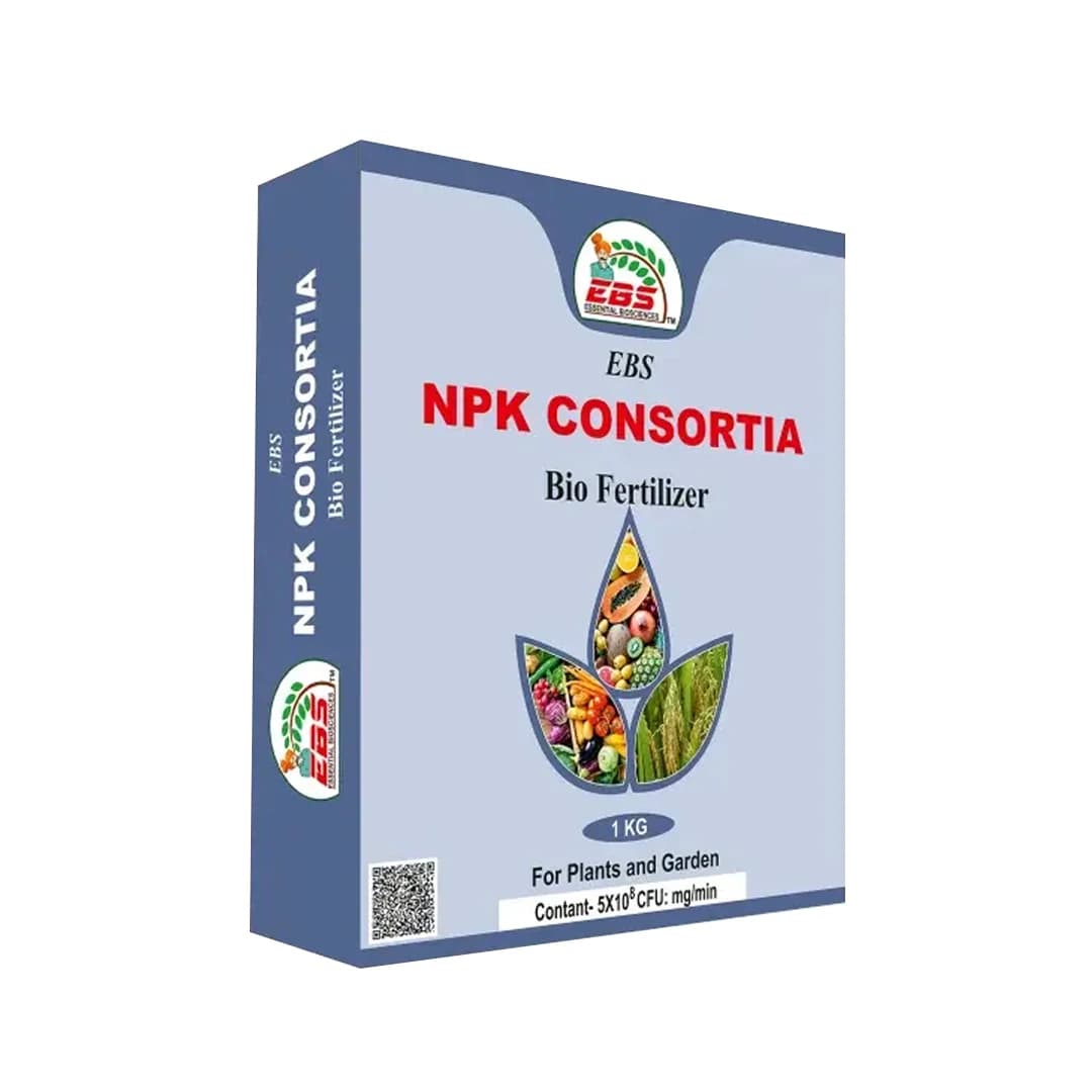 EBS NPK Consortia Bio Fertilizer, 5x10^8 Contains Bacteria that Fix Nitrogen and Phosphorus From the Atmosphere, Use for Plants & Garden - Image 1
