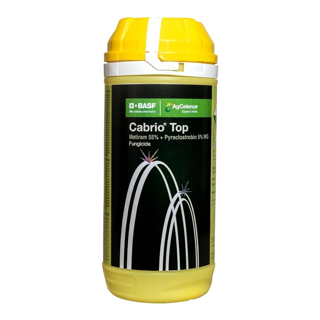 BASF Cabrio Top Metiram 55% + Pyraclostrobin 5% WG Fungicide, Broad Spectrum Disease Control In Crops - Image 1