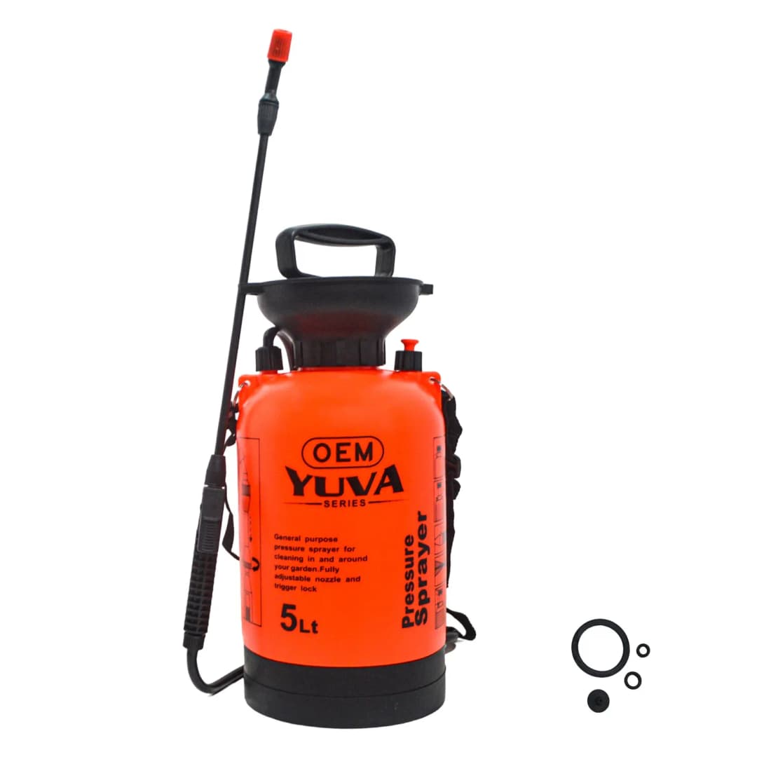 OEM Multipurpose 5L Capacity Garden Sprayer, Heavy-Duty Manual Pump For Spraying Pesticides, Herbicides, And Fertilizers