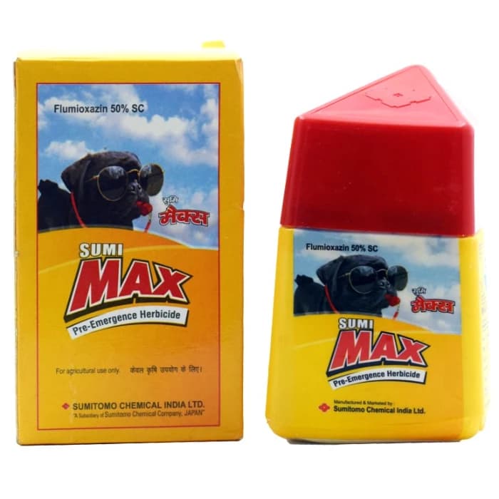 Sumitomo SUMI MAX Flumioxazin 50% SC Herbicide, Pre-Emergent, Effective Control Weed In Soybean