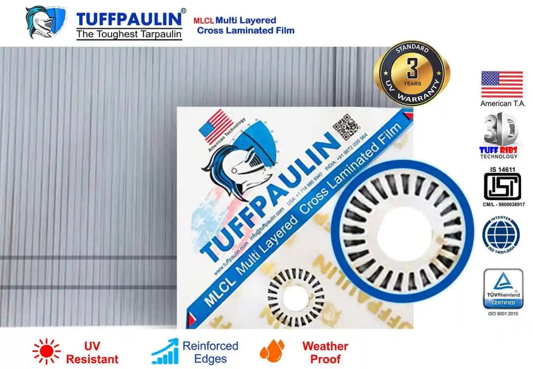 Tuffpaulin Hay Covers, Heavy Duty Material, Weather Resistant, Multi Purpose Usage - Image 3