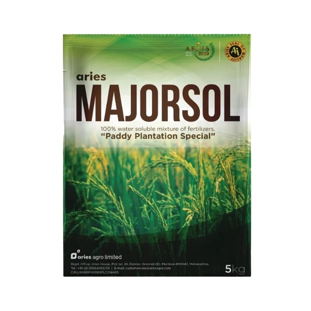 Aries Agro Majorsol Fertilizer (Paddy Plantation Special ), Fully Water Soluble Mixtures Of Fertilizers.