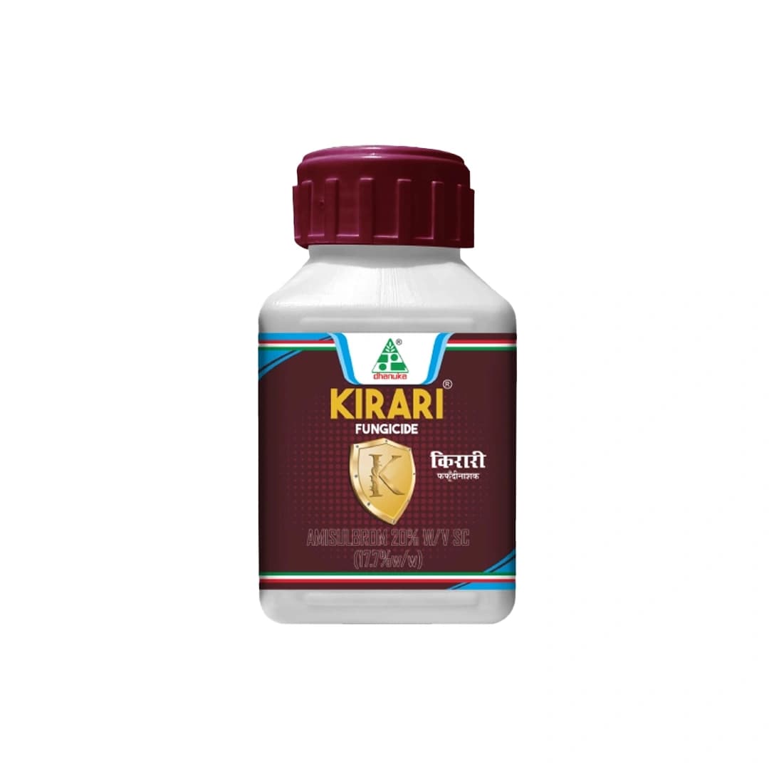 Dhanuka KIRARI Amisulbrom 20% SC Fungicide, Effective For Downy Mildew And Late Blight Control In Crop - Image 1
