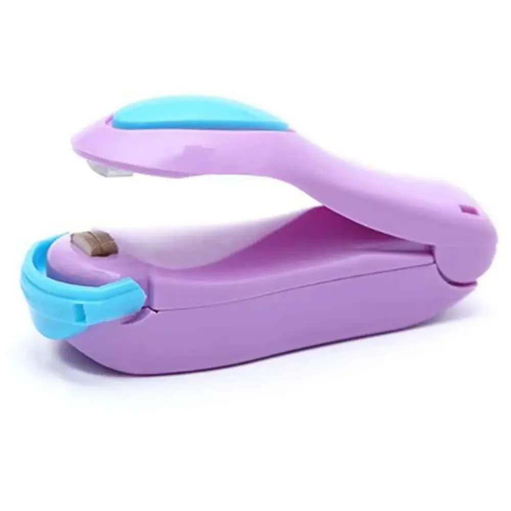 Mini Plastic Hand Sealing Machine, Hand Held Mini Heat Sealer For Plastic Bags Home Use - Mix Color - Image 1