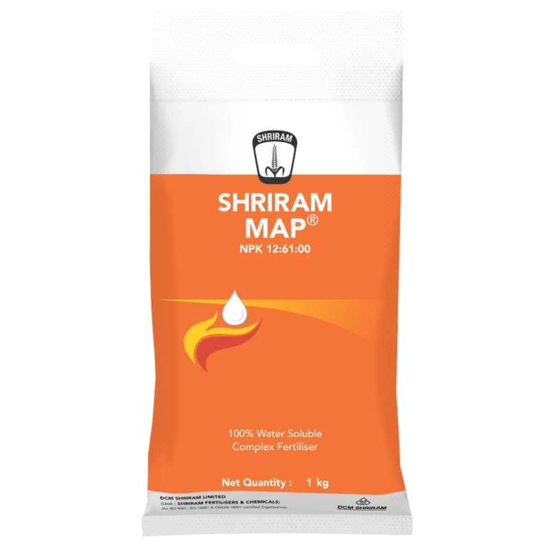 Shriram MAP Mono Ammonium Phosphate 12:61:00 100% Water Soluble Fertilizer. - Image 1