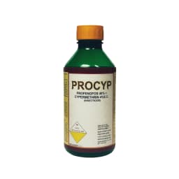 Shree Industries PROCYP Profenofos 40% + Cypermethrin 4% Ec Insecticide, Effective Bollworms, Aphids, Thrips, Caterpillars, Beetles, And Mites 1