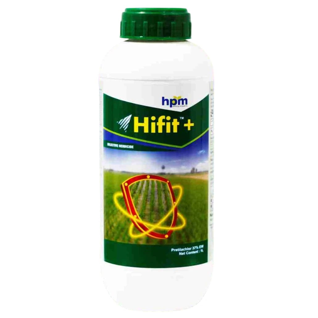 Hpm Hifit Plus Pretilachlor 37% EW Pre Emergence Selective Herbicide, Effective Weed Control In Rice Fields - Image 1